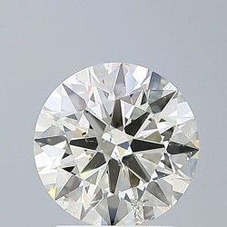 Diament szlif okrągły, 1.5ct, SI2, I, IGI 628465797