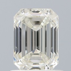 Diament szlif szmaragdowy, 0.9ct, SI1, I, GIA 6492283489
