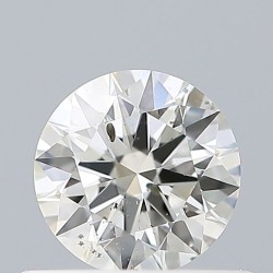 Diament szlif okrągły, 0.41ct, SI2, I, GIA 2486730133