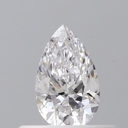 Diament szlif gruszkowy, 0.3ct, SI1, D, GIA 5536027331