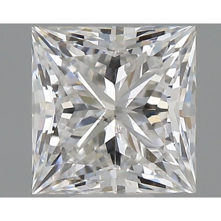 Diament szlif princess, 0.6ct, SI2, F, GIA 7408772039