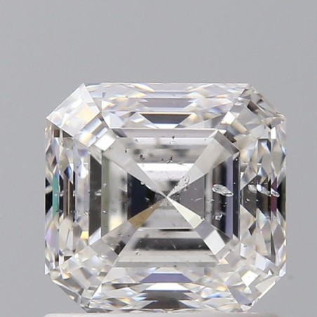 Diament szlif szmaragdowy kwadratowy, 1ct, SI2, E, GIA 7446541433