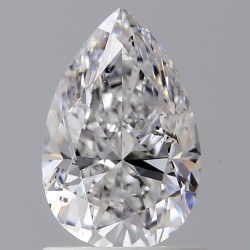 Diament szlif gruszkowy, 1.0ct, SI2, D, GIA 2444852683