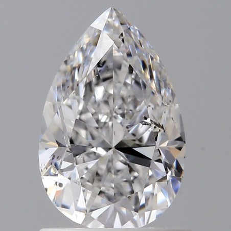 Diament szlif gruszkowy, 1.0ct, SI2, D, GIA 2444852683