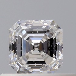 Diament szlif szmaragdowy kwadratowy, 0.4ct, SI1, E, GIA 7436433767