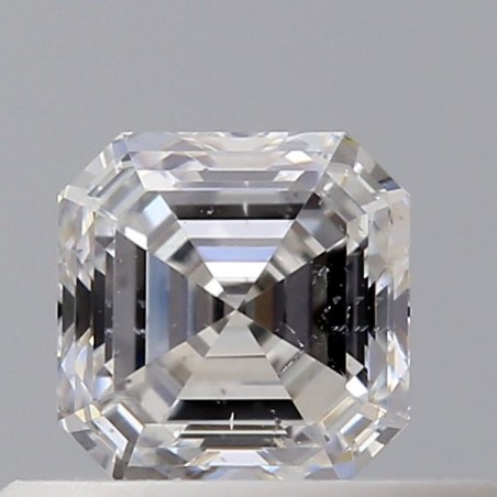 Diament szlif szmaragdowy kwadratowy, 0.4ct, SI1, E, GIA 7436433767