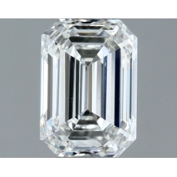 Diament szlif szmaragdowy, 0.8ct, VS2, H, GIA 7531166326