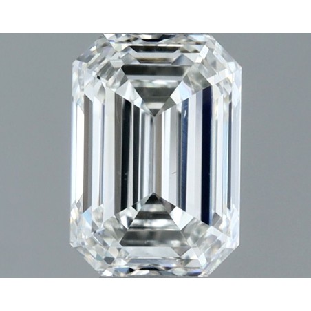 Diament szlif szmaragdowy, 0.8ct, VS2, H, GIA 7531166326