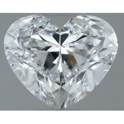 Diament serce, 0.9ct, SI1, F, GIA 7536593164