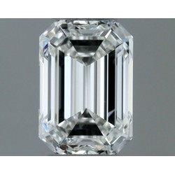 Diament szlif szmaragdowy, 0.5ct, VVS2, I, GIA 1537491510