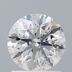 Diament szlif okrągły, 1ct, SI2, D, IGI 602363905