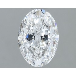 Diament szlif owalny, 1ct, SI1, D, IGI 732579256
