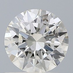 Diament szlif okrągły, 0.6ct, SI2, H, GIA 7503448279