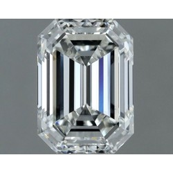 Diament szlif szmaragdowy, 0.6ct, VS1, H, GIA 2536556524