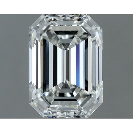 Diament szlif szmaragdowy, 0.6ct, VS1, H, GIA 2536556524