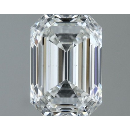 Diament szlif szmaragdowy, 1.0ct, VS1, H, GIA 6531790324