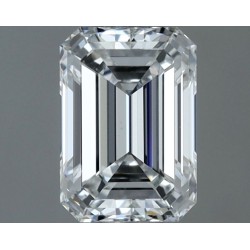 Diament szlif szmaragdowy, 0.5ct, VS1, F, GIA 6531759492