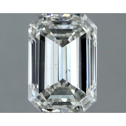 Diament szlif szmaragdowy, 1.0ct, SI1, H, IGI 732579318