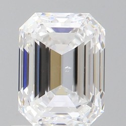 Diament szlif szmaragdowy, 1.0ct, SI1, D, GIA 2406885501