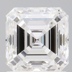 Diament szlif szmaragdowy kwadratowy, 1.5ct, VS2, E, GIA 3395385862
