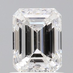 Diament szlif szmaragdowy, 1.0ct, SI2, E, GIA 2407671906