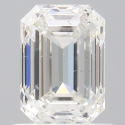 Diament szlif szmaragdowy, 0.9ct, SI2, H, GIA 7423497108
