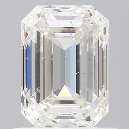 Diament szlif szmaragdowy, 0.9ct, SI2, H, GIA 7423497108
