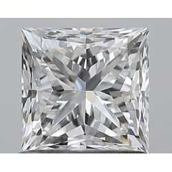 Diament szlif princess, 1.01ct, VS1, F, GIA 1443995531
