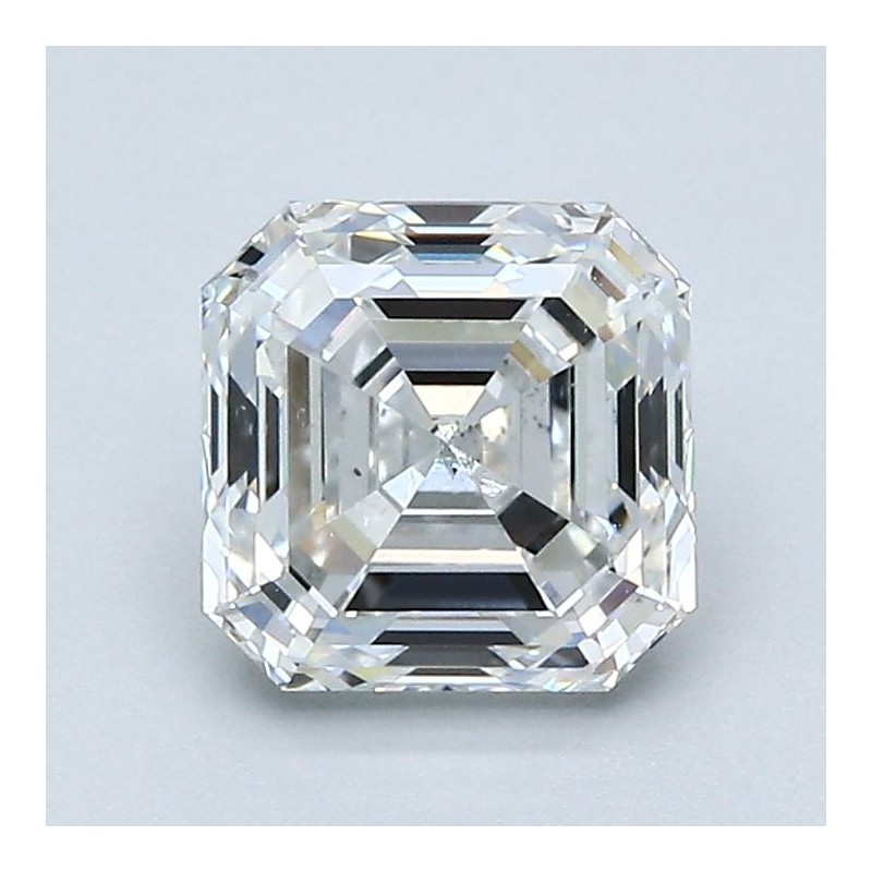 Diament szlif szmaragdowy kwadratowy, 1.5ct, SI1, F, GIA 6381601330 Diament szlif szmaragdowy kwadratowy, 1.5ct, SI1, F, GIA 6381601330