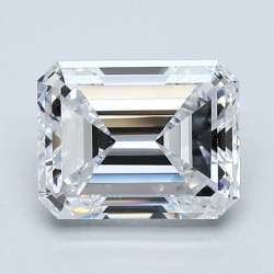 Diament szlif szmaragdowy, 1.5ct, VVS1, D, GIA 2141284540