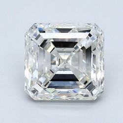 Diament szlif szmaragdowy kwadratowy, 1.51ct, SI1, I, GIA 2377505918