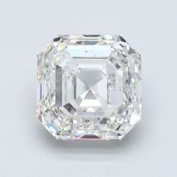 Diament szlif szmaragdowy kwadratowy, 1.52ct, SI1, H, GIA 1423459342