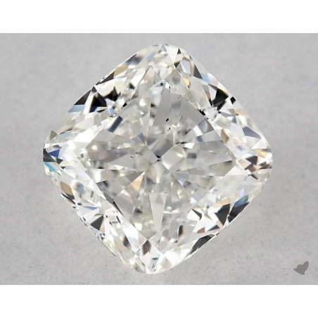 Diament szlif poduszkowy brylantowy, 2ct, VS2, G, GIA 2161131717
