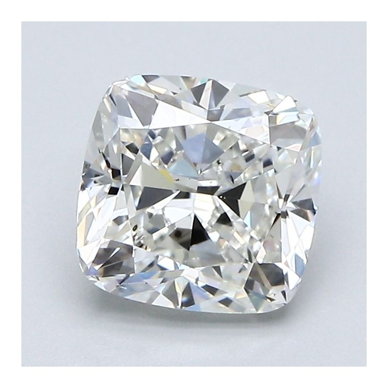 Diament szlif poduszkowy brylantowy, 1.72ct, SI1, I, GIA 6472692361