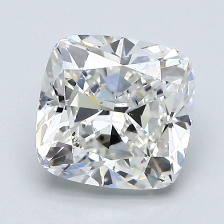 Diament szlif poduszkowy brylantowy, 1.72ct, SI1, I, GIA 6472692361