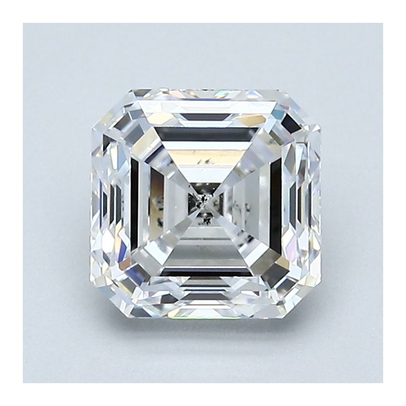 Diament szlif szmaragdowy kwadratowy, 1.7ct, SI1, D, GIA 3395551770