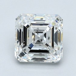 Diament szlif szmaragdowy kwadratowy, 1.7ct, SI2, G, GIA 6391742942