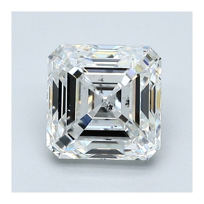 Diament szlif szmaragdowy kwadratowy, 1.7ct, SI2, G, GIA 6391742942