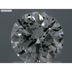 Diament szlif okrągły, 1ct, SI2, E, HRD 170003085934