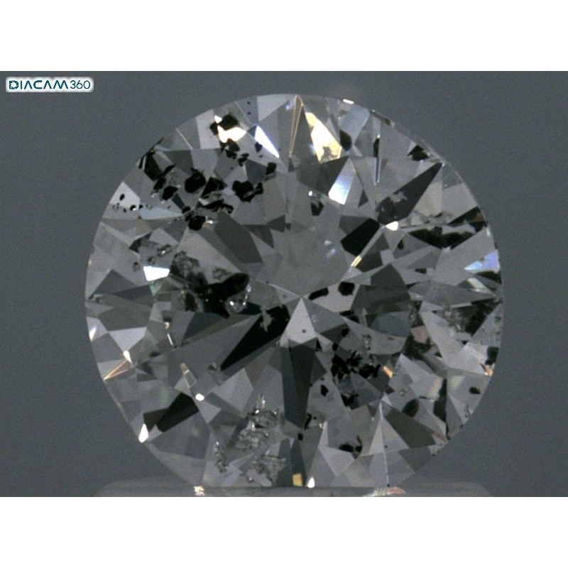 Diament szlif okrągły, 1ct, SI2, E, HRD 170003085934