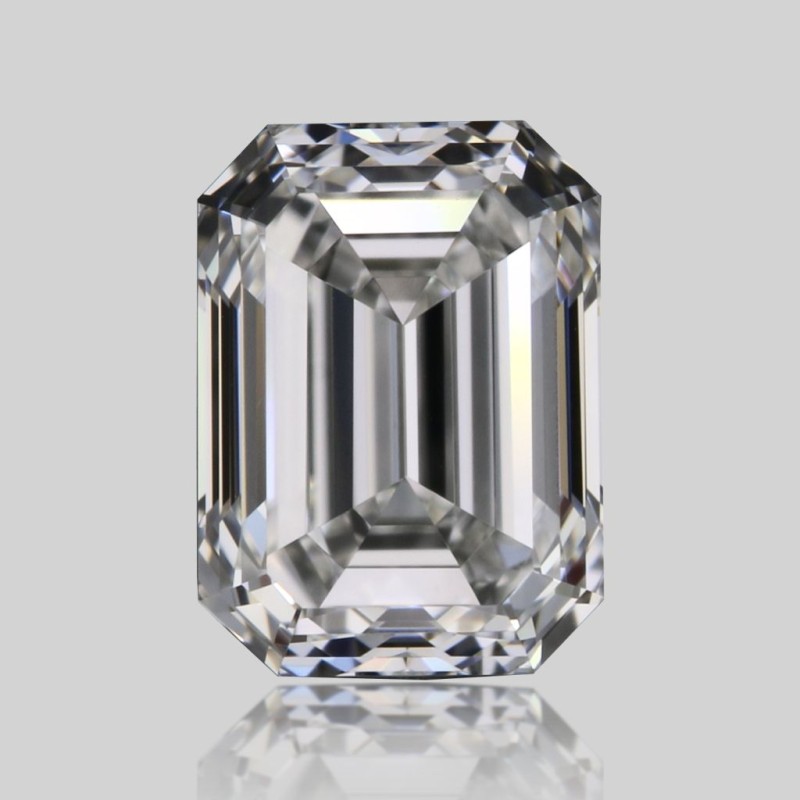 Diament szlif szmaragdowy, 0.5ct, VVS2, G, GIA 5536220669