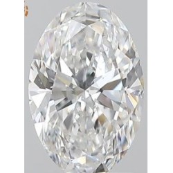 Diament szlif owalny, 1.5ct, SI1, D, GIA 7521526849