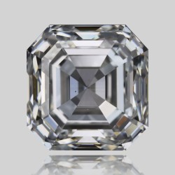 Diament asscher, 1.01ct, VS2, G, GIA 5523002463