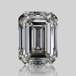 Diament szlif szmaragdowy, 1.01ct, VVS2, H, GIA 7536123126
