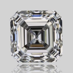 Diament Asscher, 1.5ct, VS1, I, GIA 6525350748