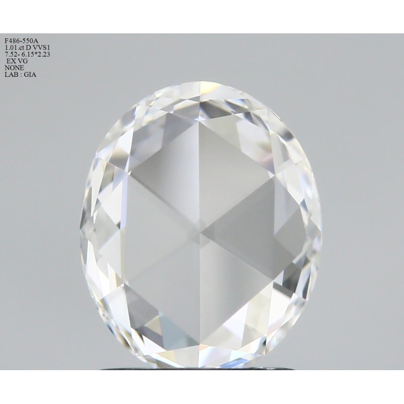Diament rozeta, 1.01ct, VVS1, D, GIA 2537689422