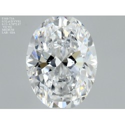 Diament szlif owalny, 0.52ct, VVS1, D, GIA 6475868466