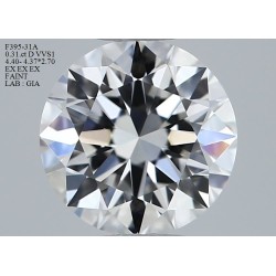 Diament szlif okrągły, 0.31ct, VVS1, D, GIA 6511880571
