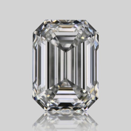 Diament szlif szmaragdowy, 1.51ct, VS2, E, GIA 6531186149