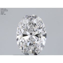 Diament szlif owalny, 0.53ct, VVS1, D, GIA 7506275859